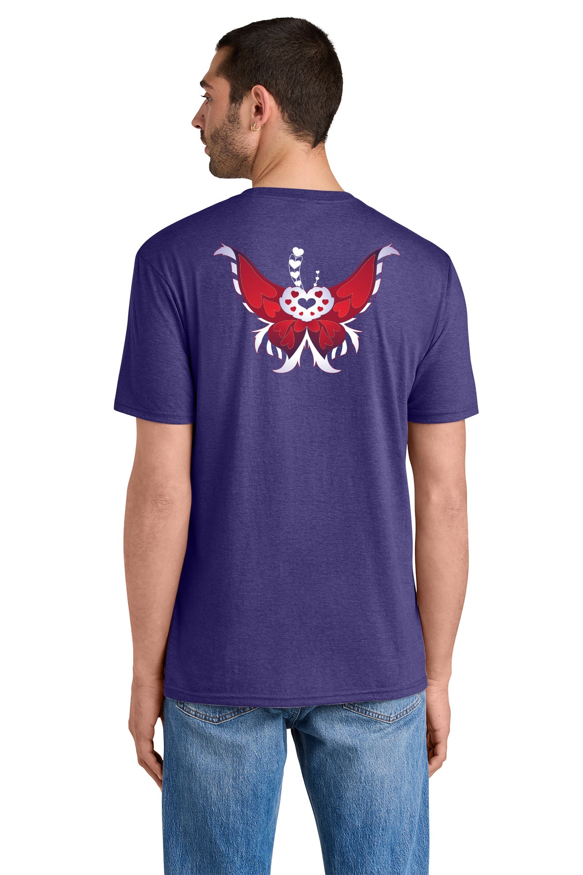 Valentino's Wings, Tri-Blend T-shirt