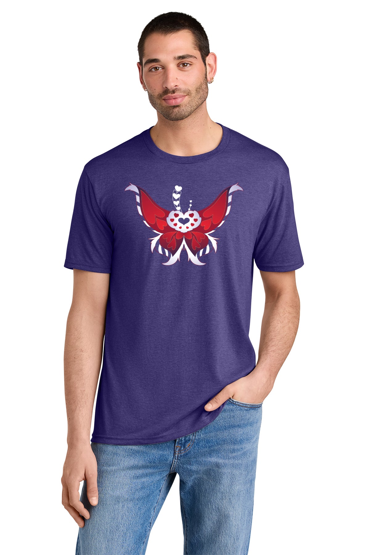 Valentino's Wings, Tri-Blend T-shirt